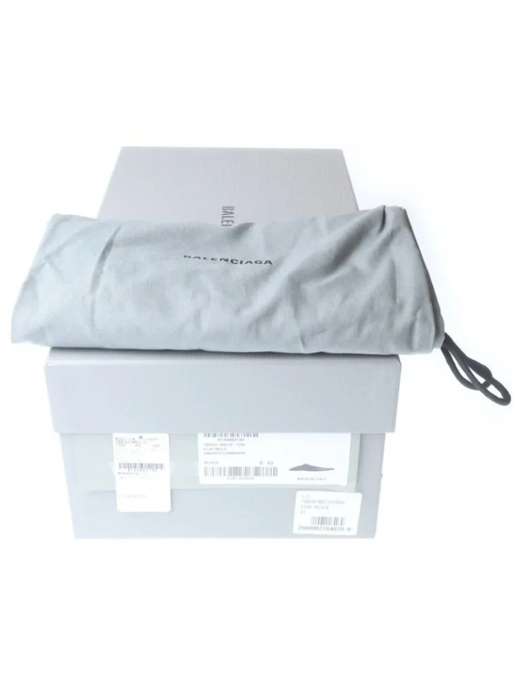 Balenciaga Flat Mule Smooth Lambskin Black - Picture 6 of 6